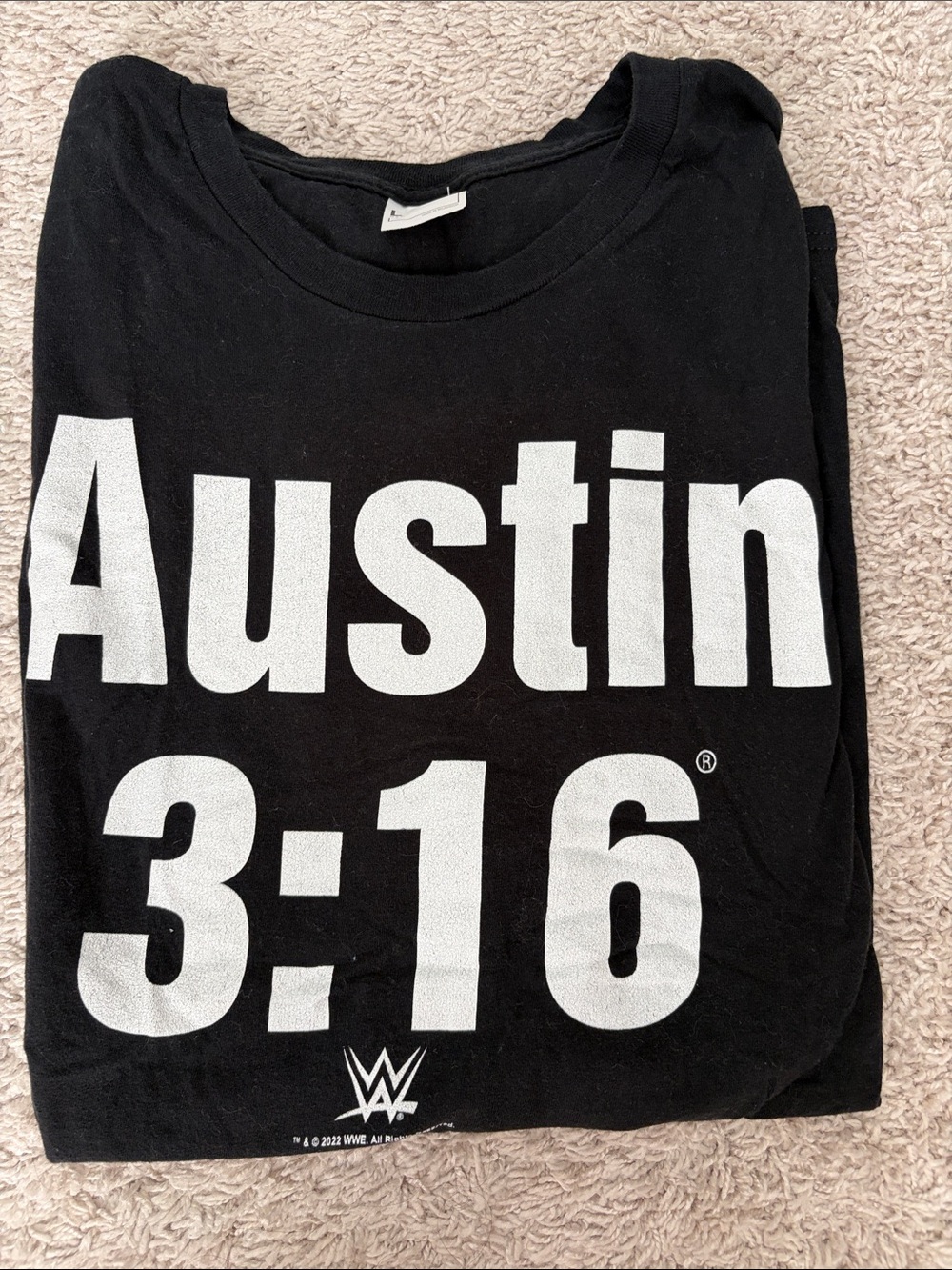 WWE Black Stone Cold Steve Austin 3:16 T-Shirt